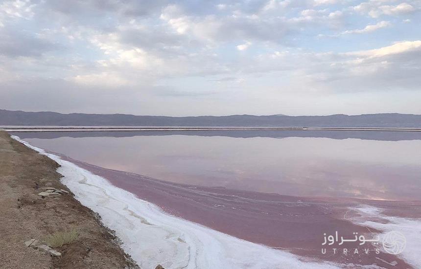 دریاچه نمک مهارلو شیراز